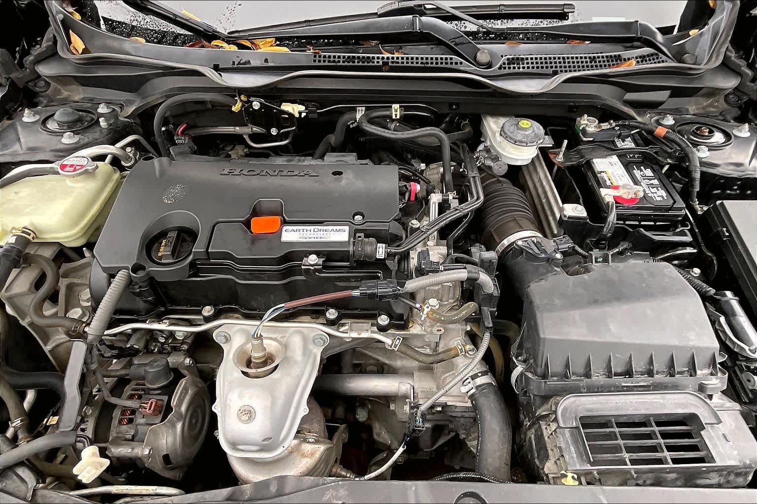 2016 Honda Civic LX Crystal Black Pearl at Honda of Clear Lake