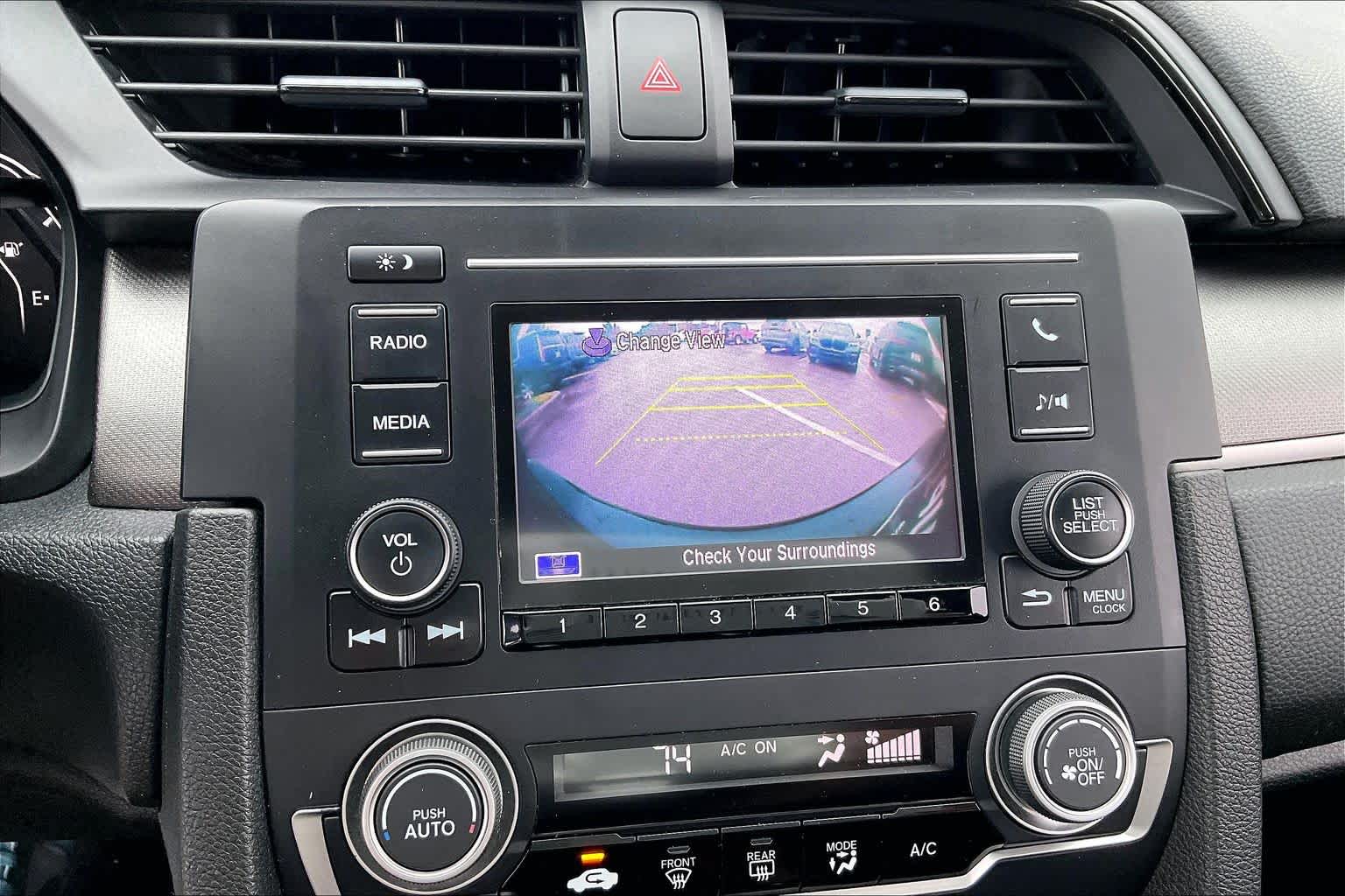 2016 Honda Civic LX Crystal Black Pearl at Honda of Clear Lake