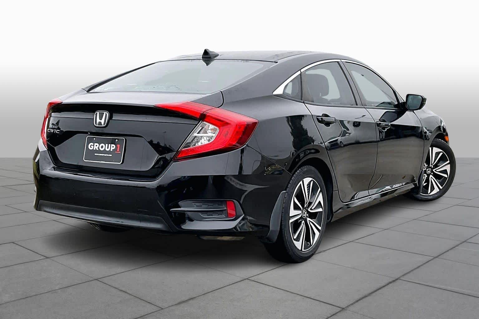 2016 Honda Civic LX Crystal Black Pearl at Honda of Clear Lake