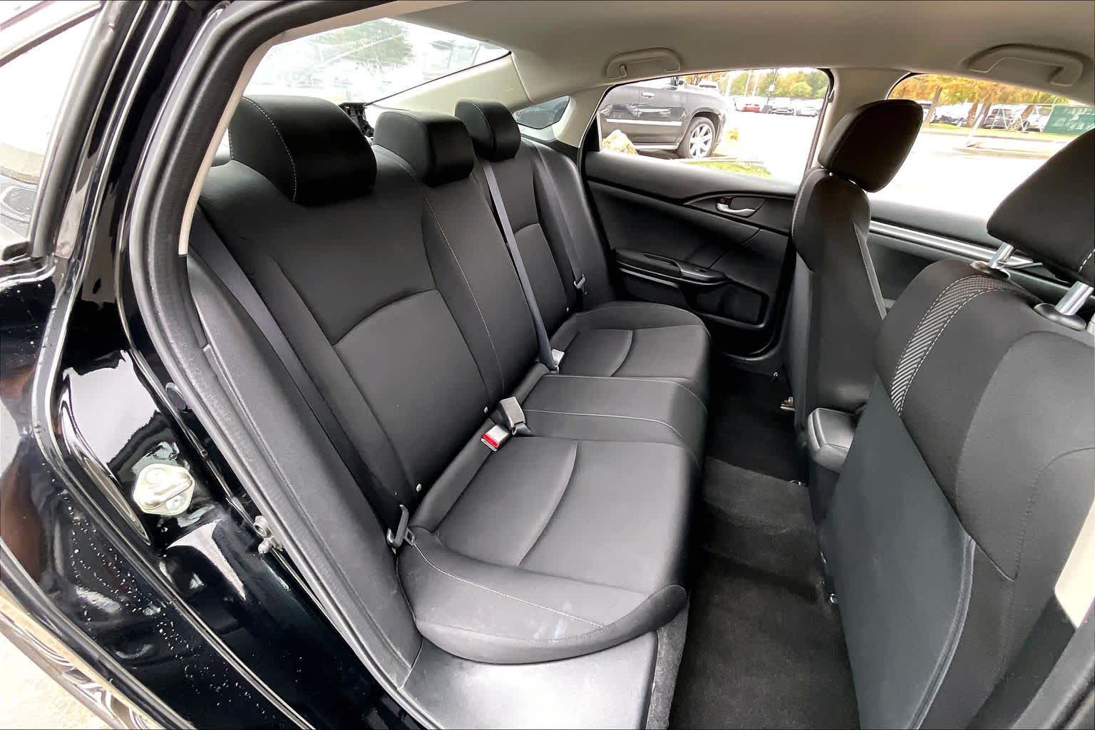 2016 Honda Civic LX Crystal Black Pearl at Honda of Clear Lake