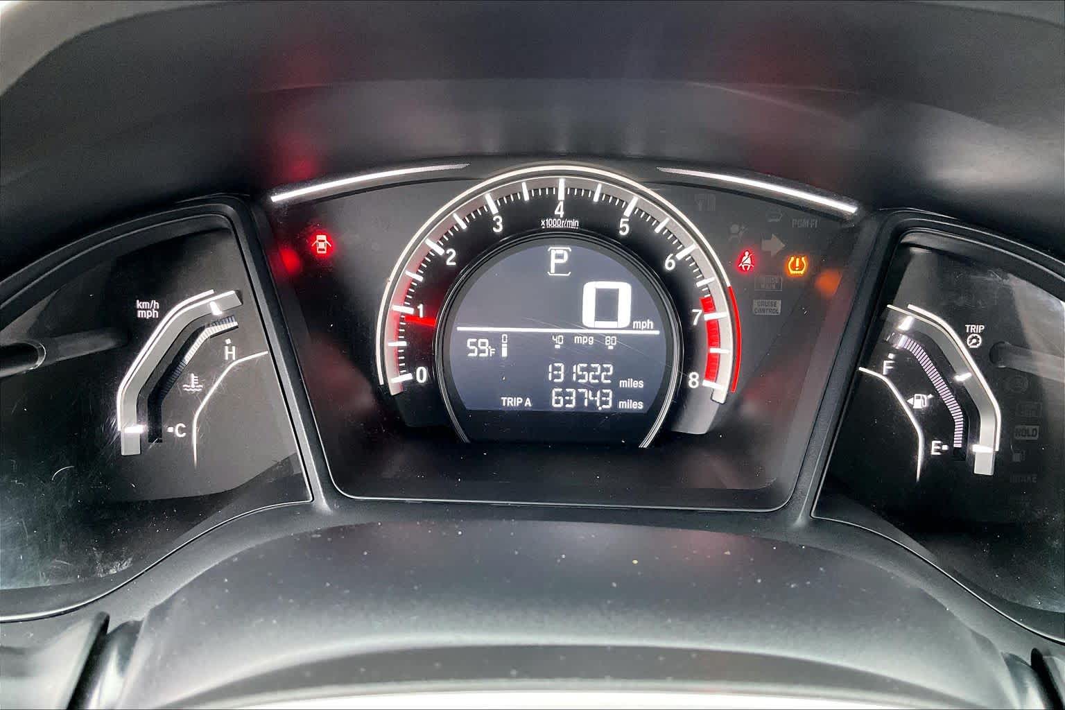 2016 Honda Civic LX Crystal Black Pearl at Honda of Clear Lake