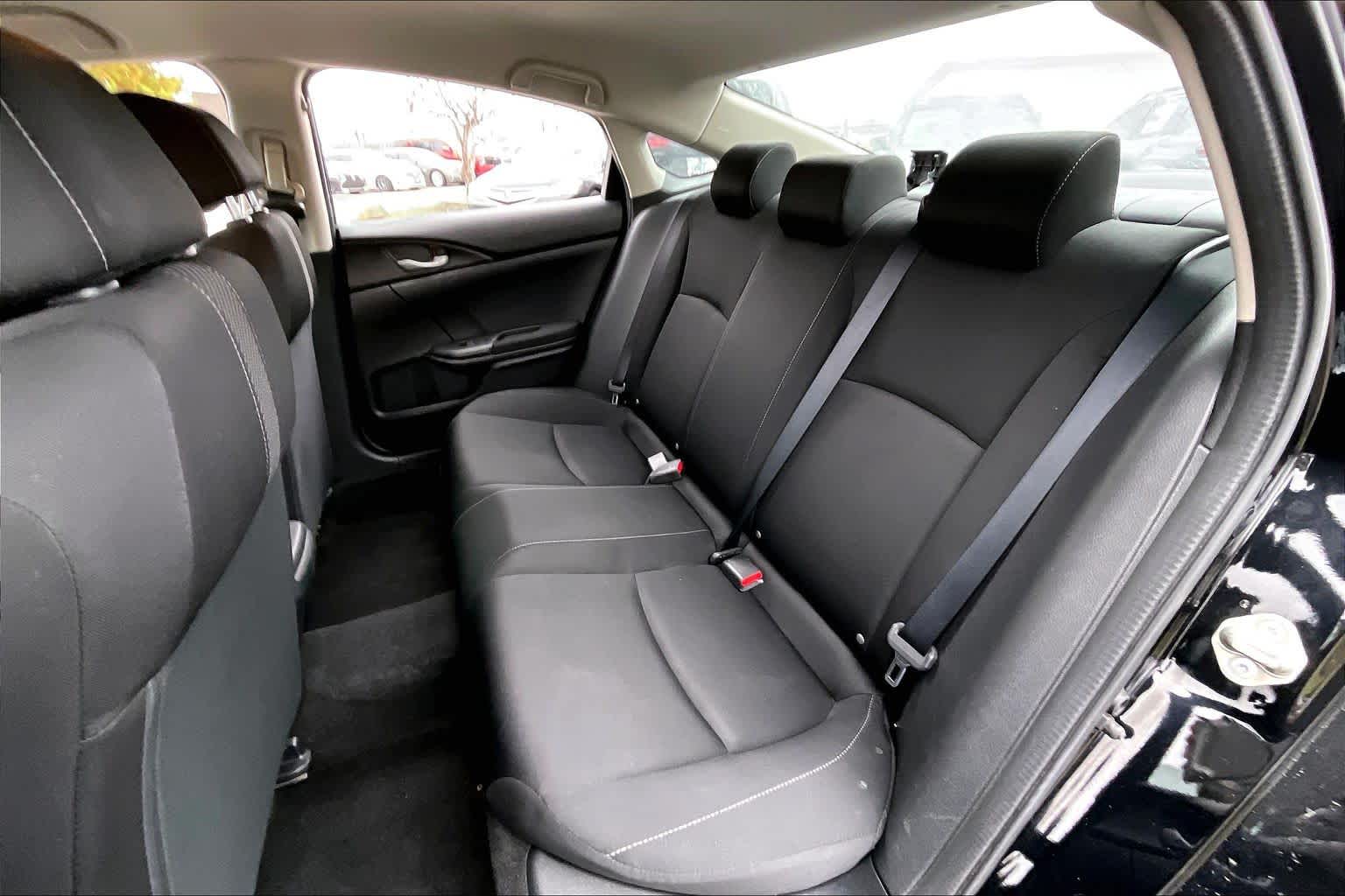 2016 Honda Civic LX Crystal Black Pearl at Honda of Clear Lake