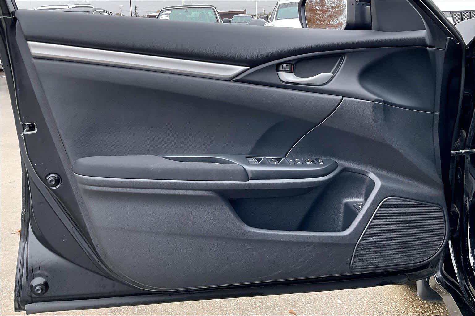 2016 Honda Civic LX Crystal Black Pearl at Honda of Clear Lake