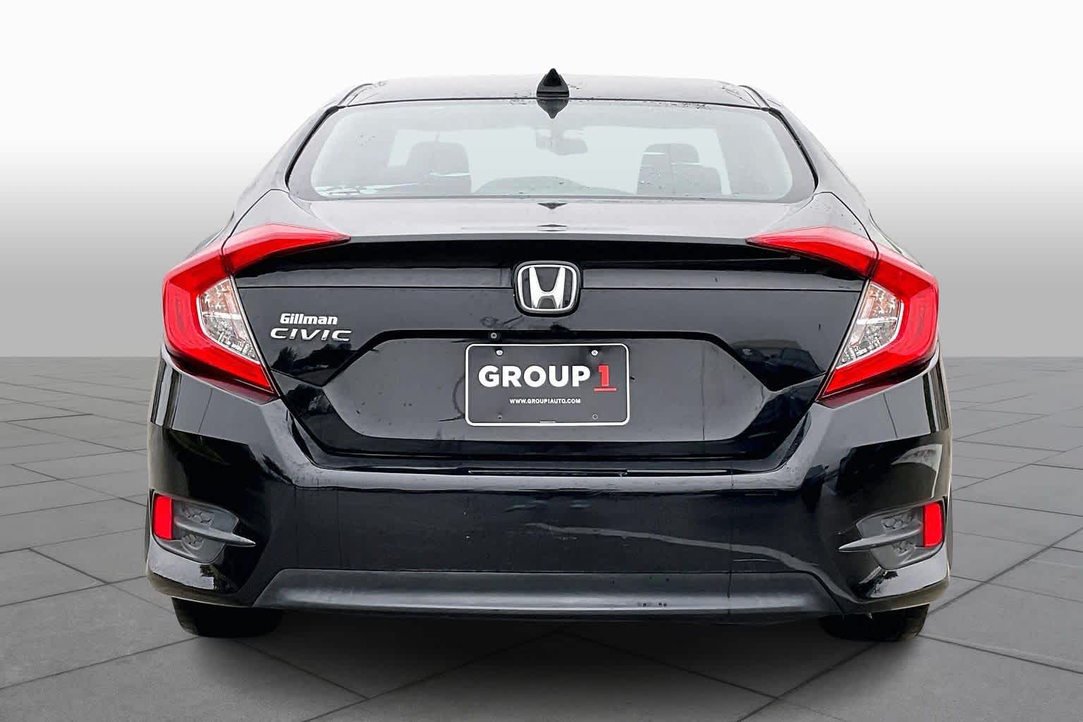 2016 Honda Civic LX Crystal Black Pearl at Honda of Clear Lake