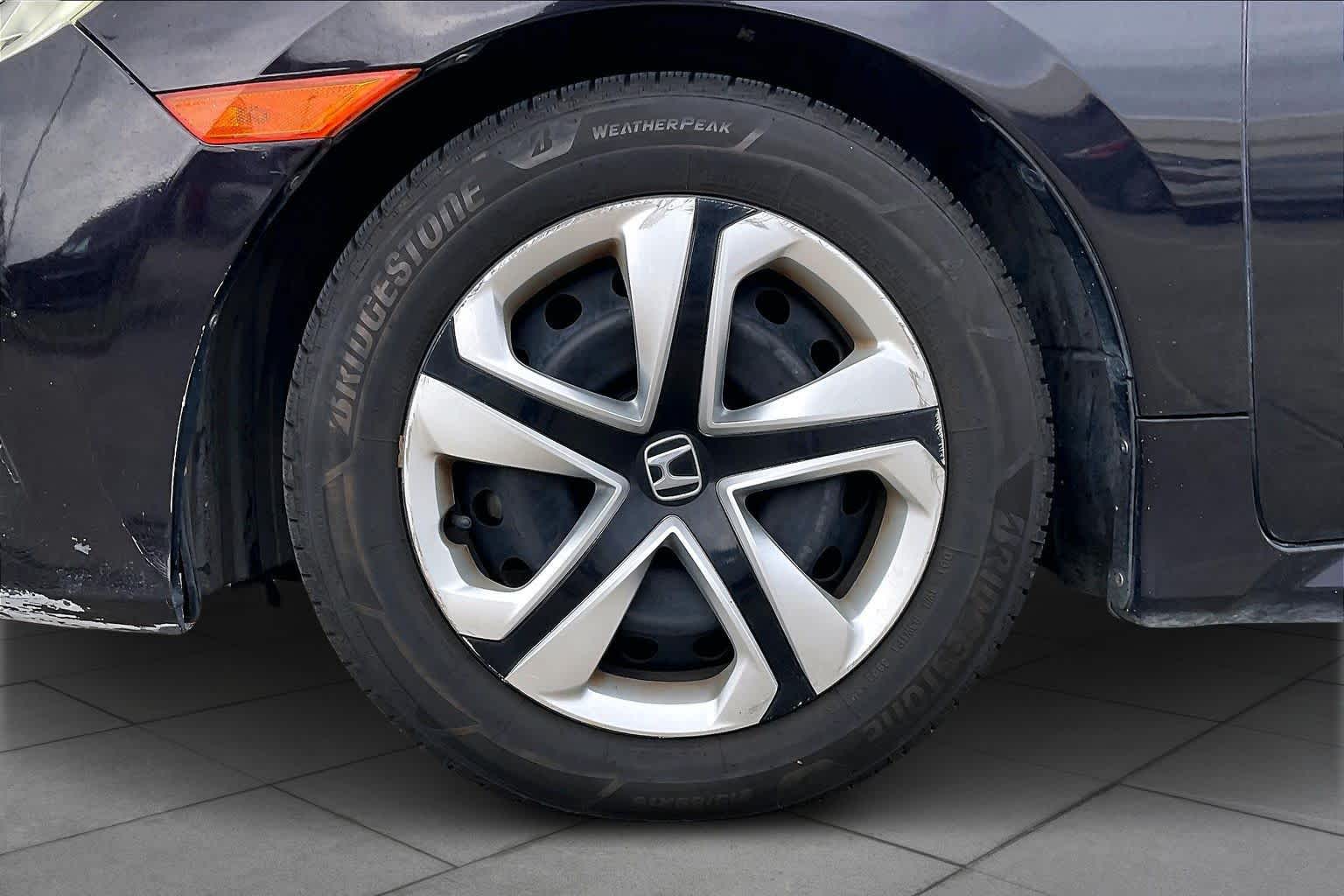 2016 Honda Civic LX Burgundy Night Pearl at Honda of Clear Lake