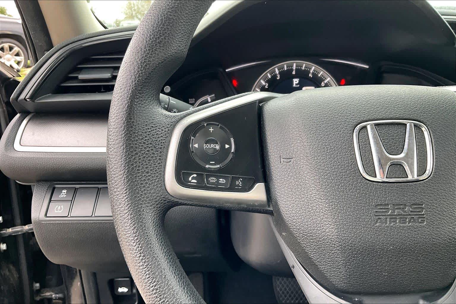 2016 Honda Civic LX Burgundy Night Pearl at Honda of Clear Lake