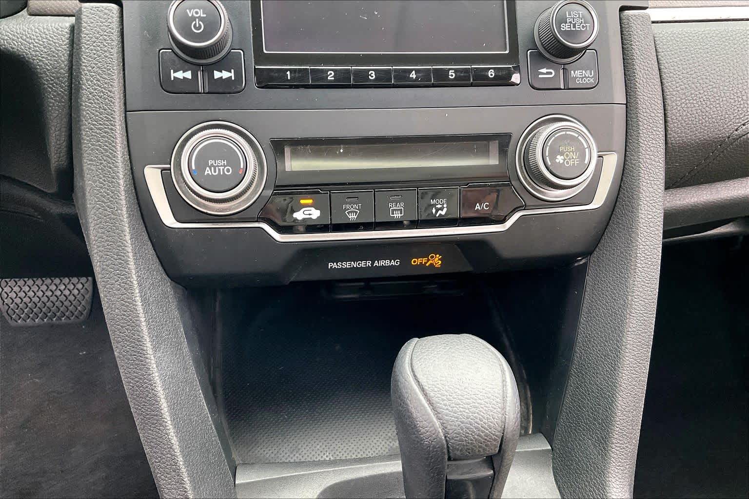 2016 Honda Civic LX Burgundy Night Pearl at Honda of Clear Lake