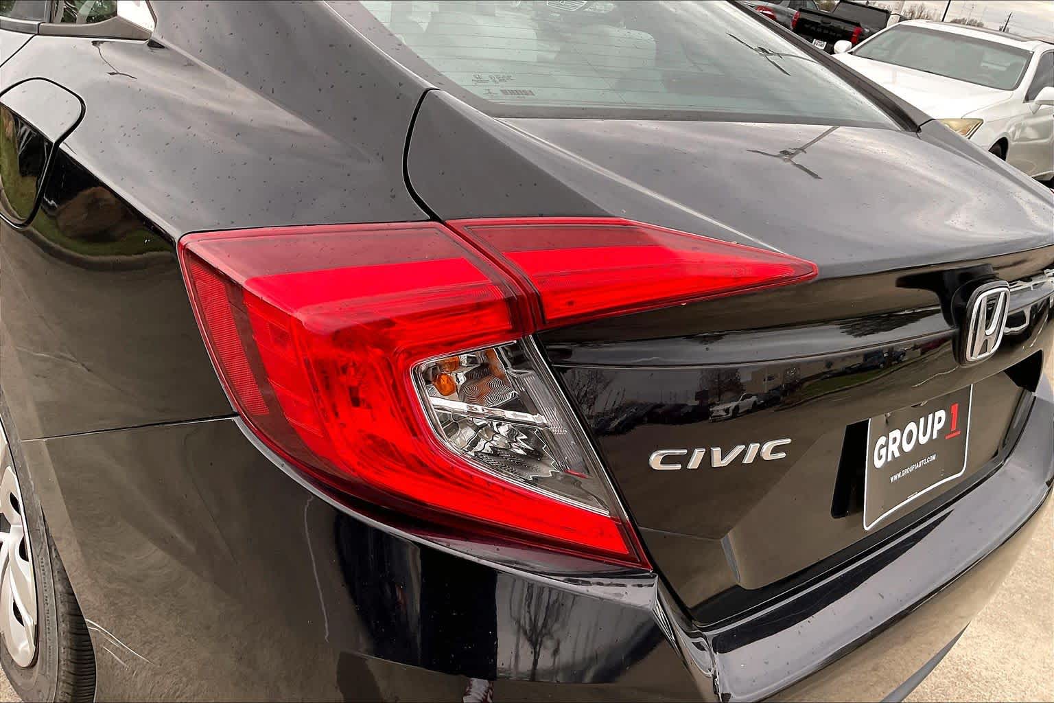 2016 Honda Civic LX Burgundy Night Pearl at Honda of Clear Lake