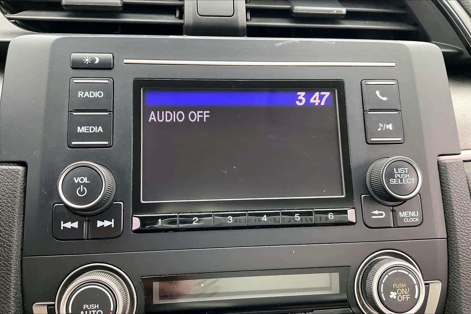 2016 Honda Civic LX Burgundy Night Pearl at Honda of Clear Lake