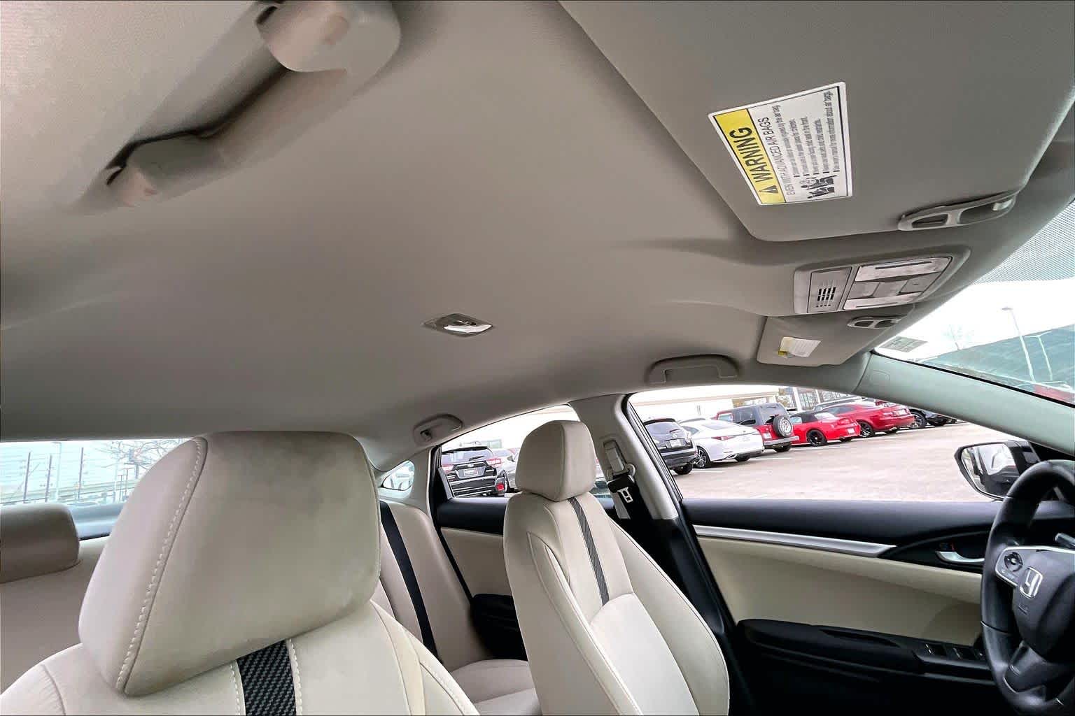 2016 Honda Civic LX Burgundy Night Pearl at Honda of Clear Lake