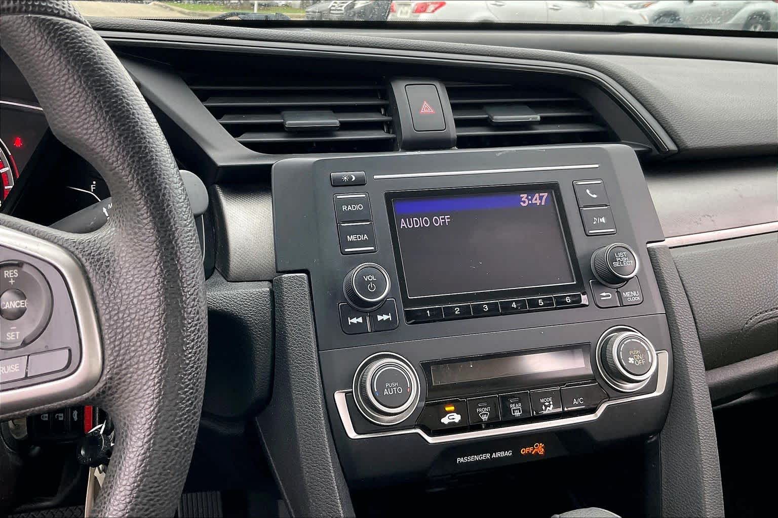 2016 Honda Civic LX Burgundy Night Pearl at Honda of Clear Lake