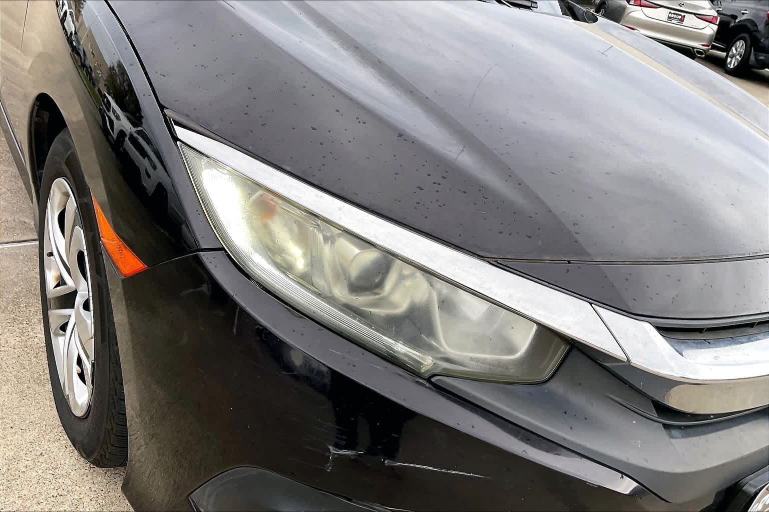 2016 Honda Civic LX Burgundy Night Pearl at Honda of Clear Lake