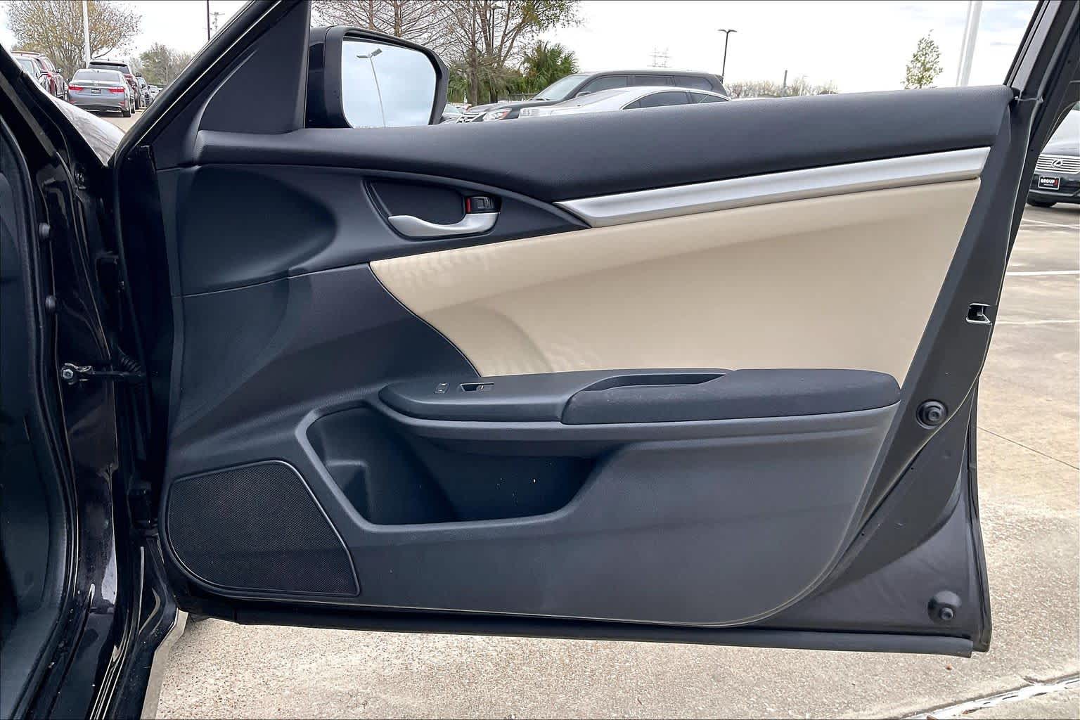 2016 Honda Civic LX Burgundy Night Pearl at Honda of Clear Lake