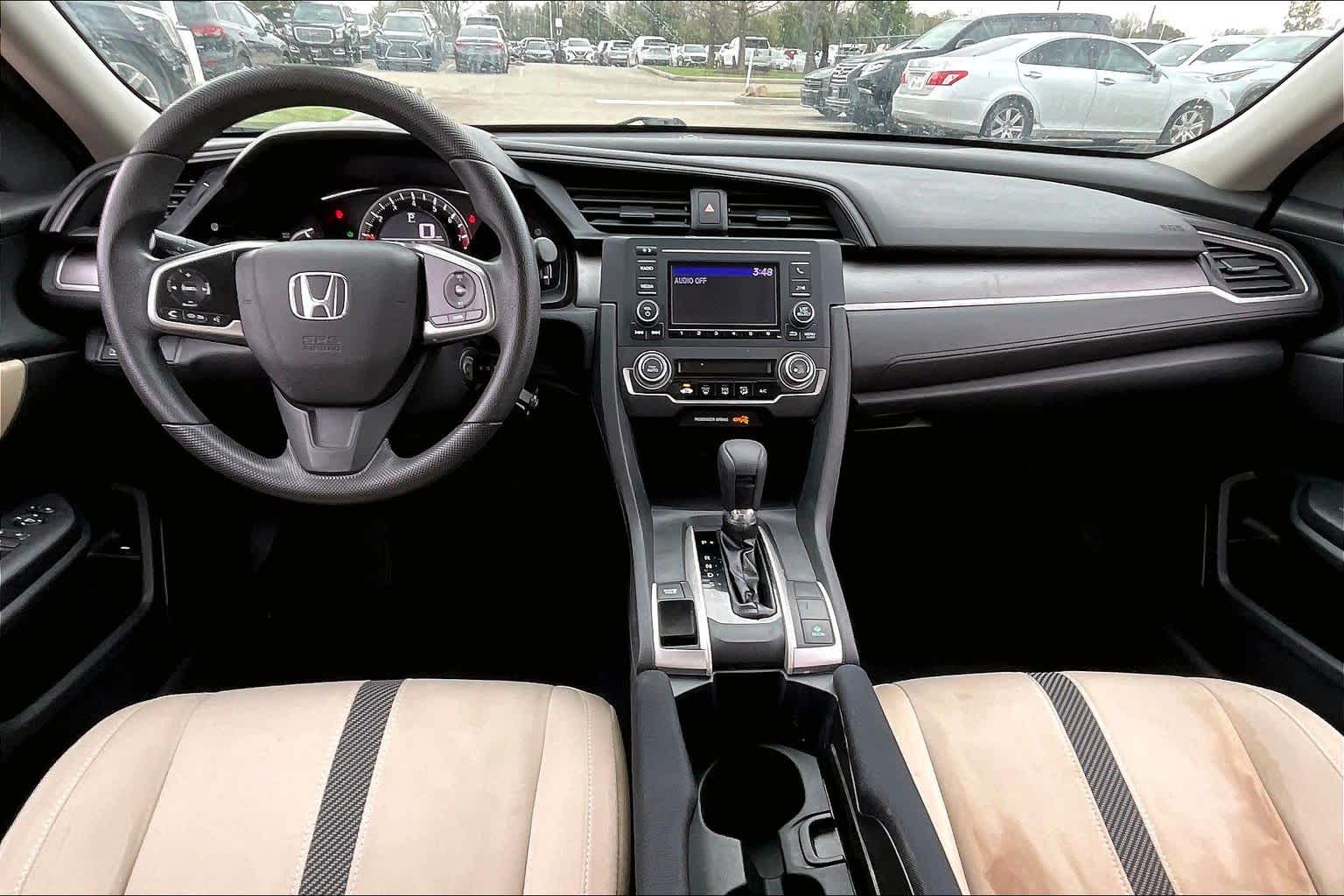 2016 Honda Civic LX Burgundy Night Pearl at Honda of Clear Lake