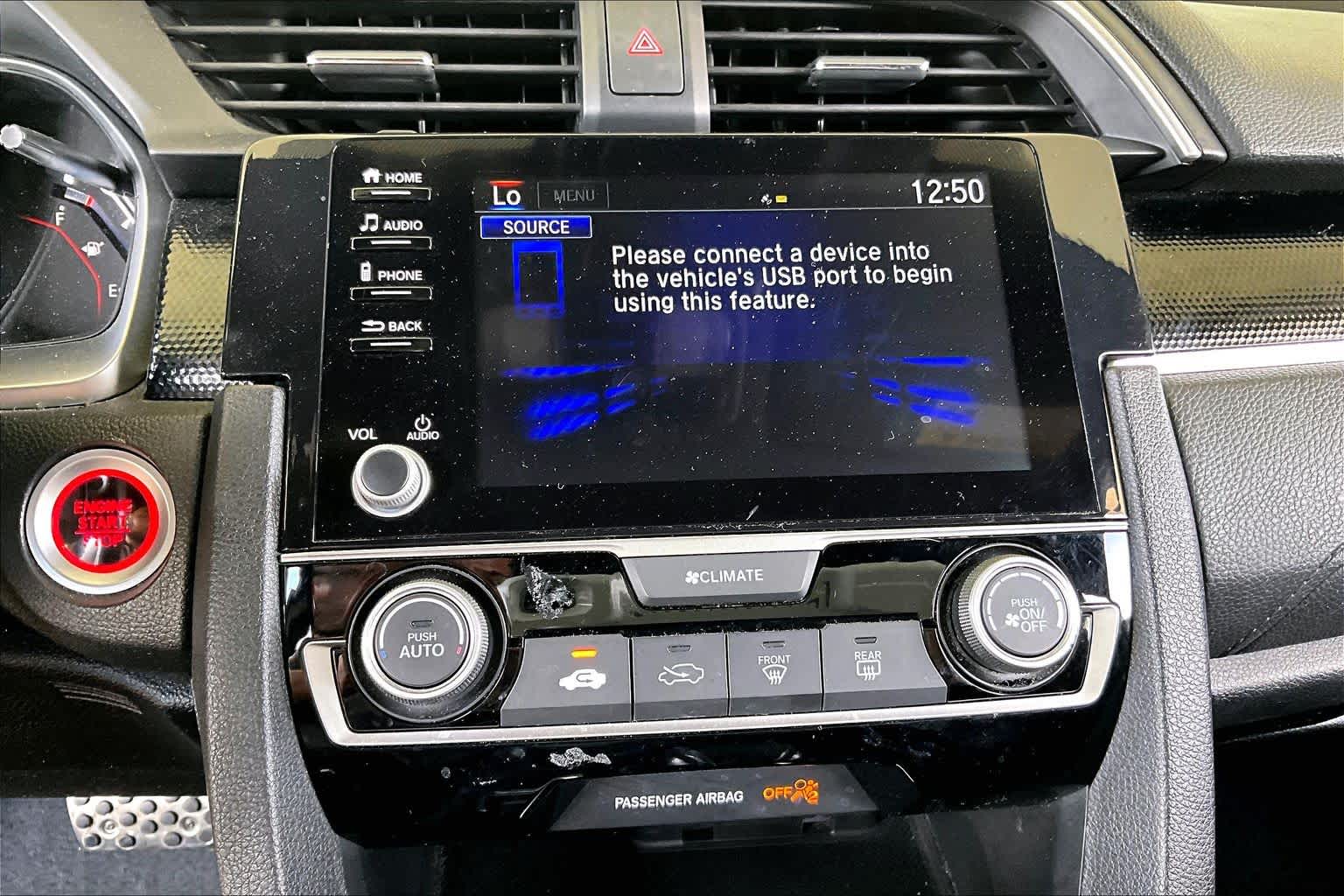 2021 Honda Civic Sedan Sport Lunar Silver Metallic at Auto Boutique Texas