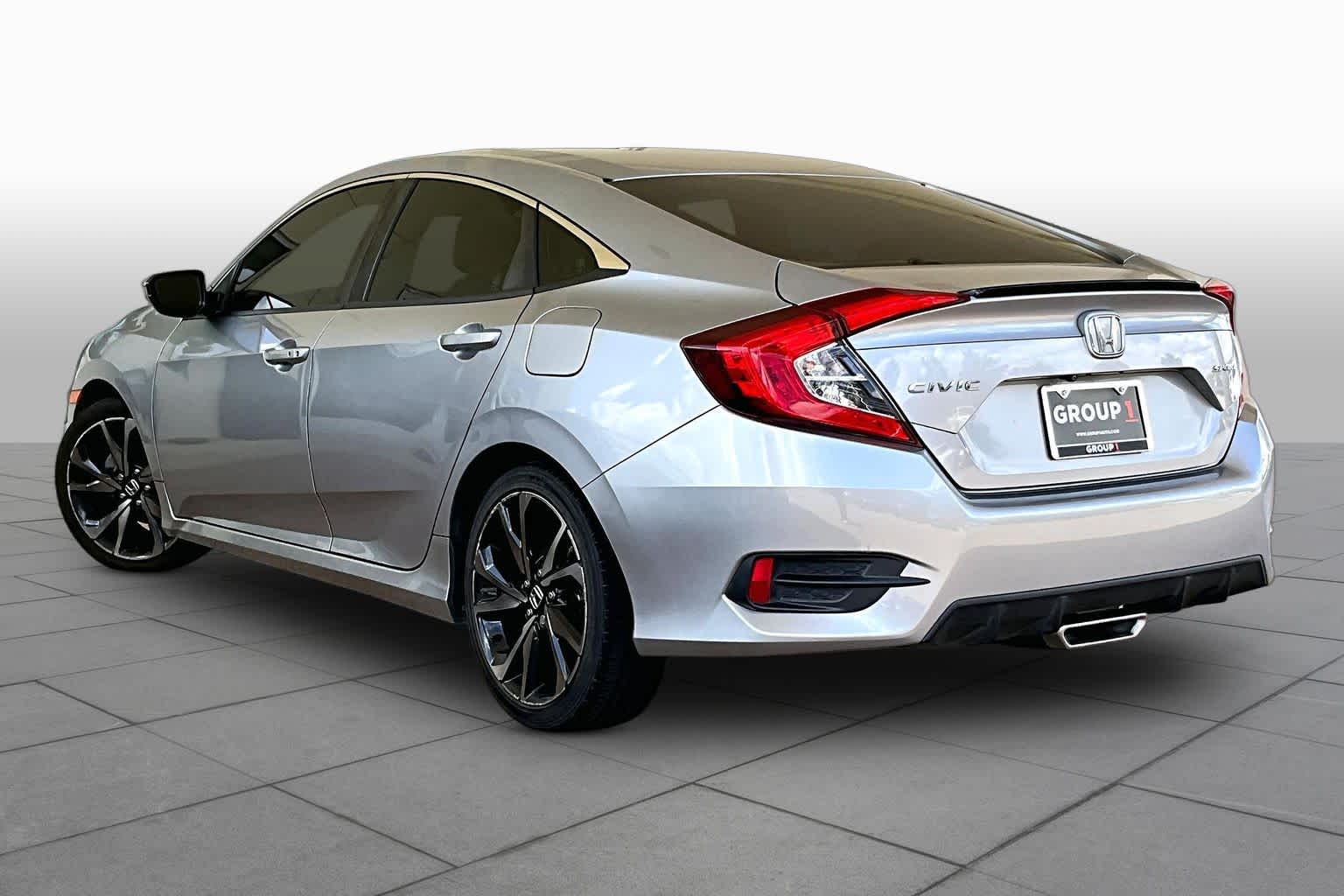 2021 Honda Civic Sedan Sport Lunar Silver Metallic at Auto Boutique Texas