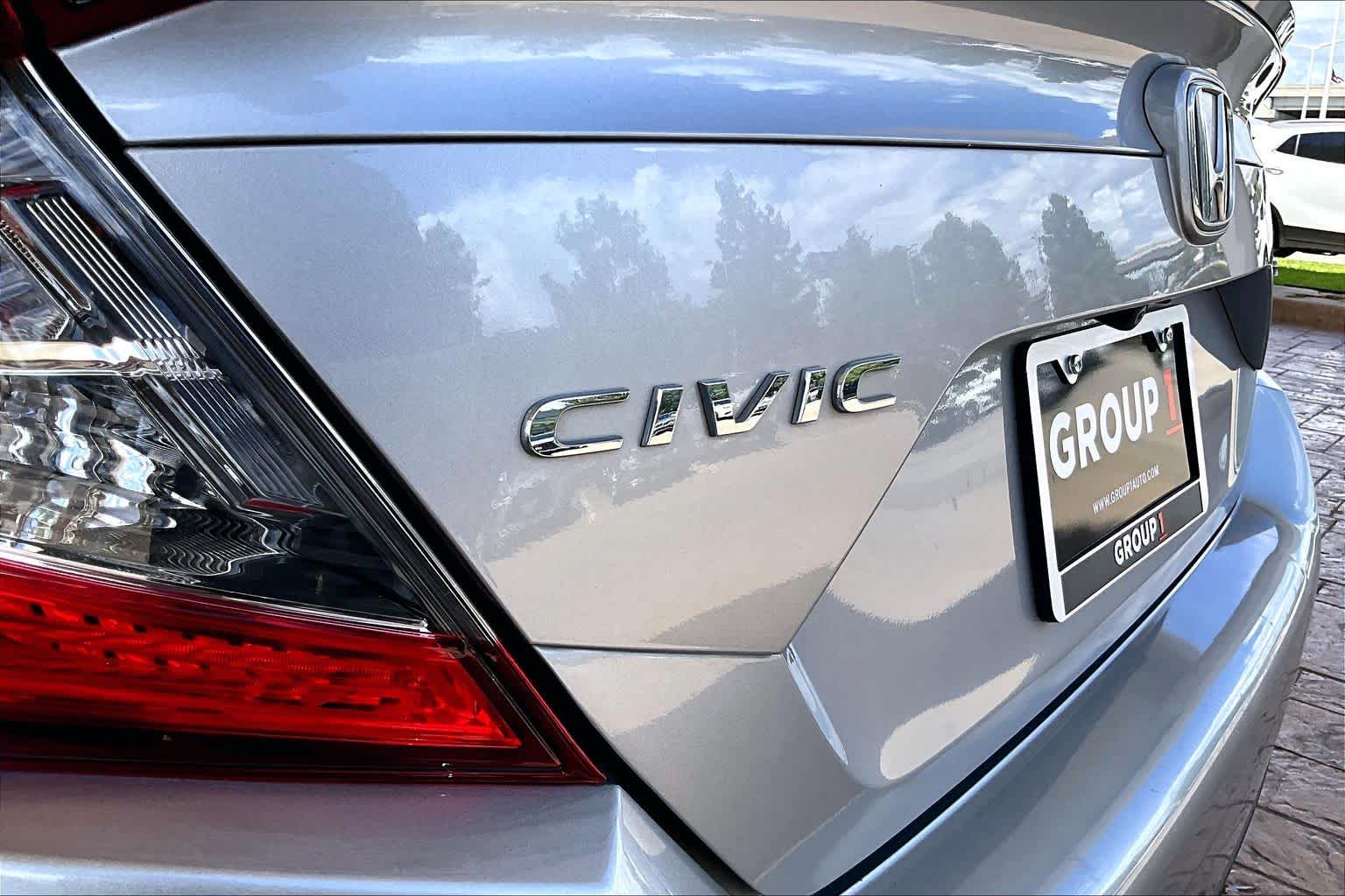 2021 Honda Civic Sedan Sport Lunar Silver Metallic at Auto Boutique Texas