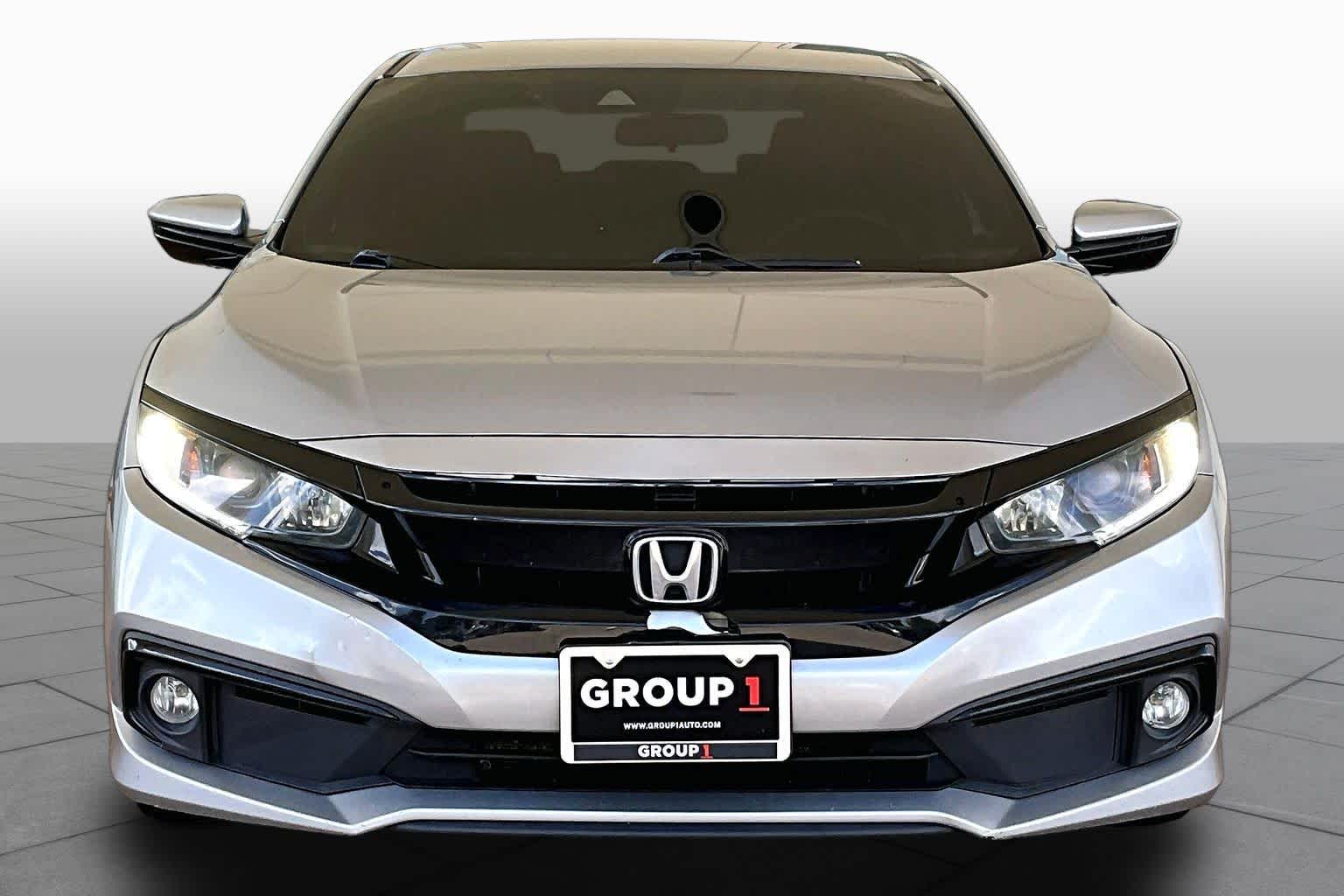 2021 Honda Civic Sedan Sport Lunar Silver Metallic at Auto Boutique Texas