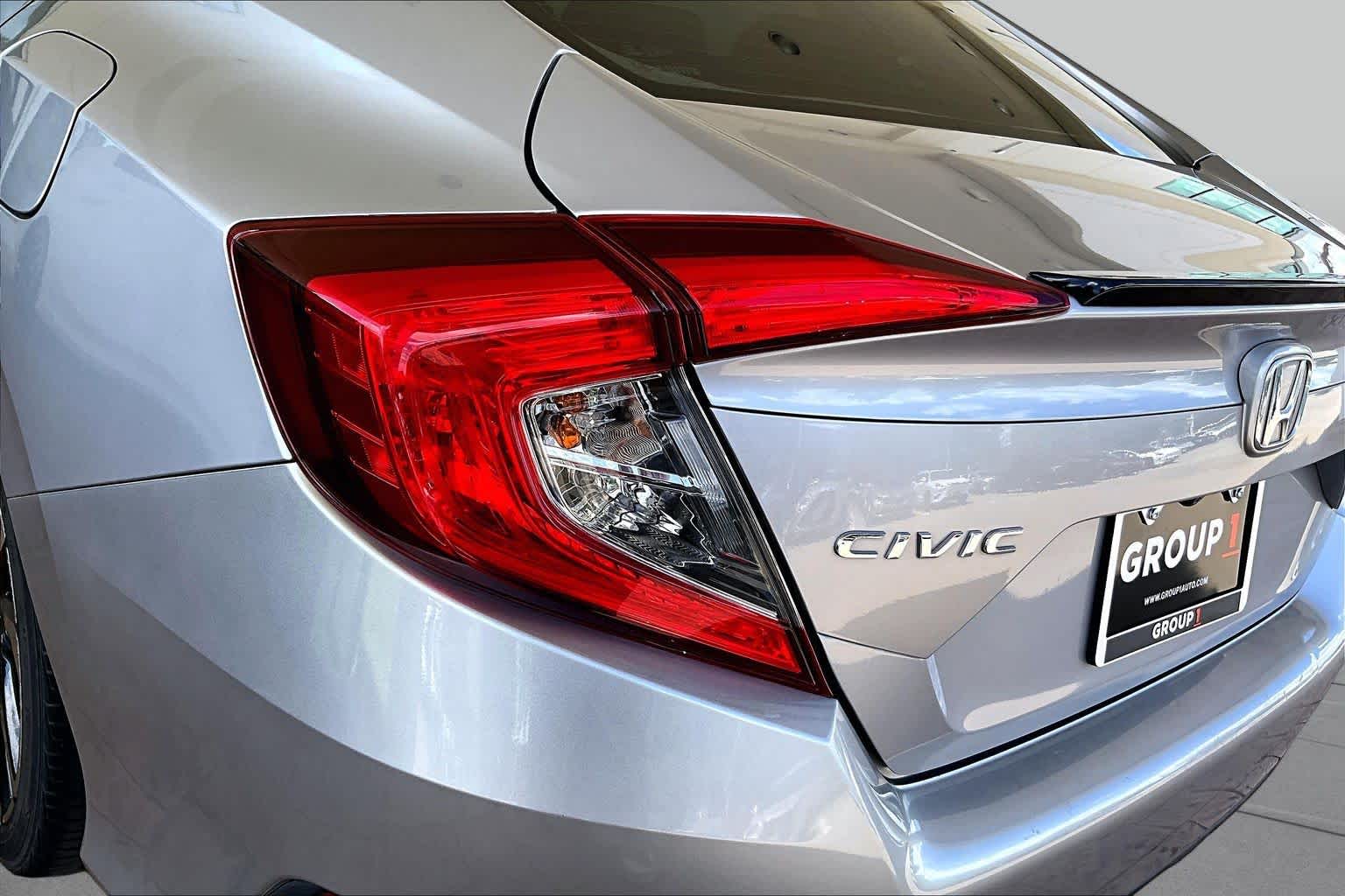 2021 Honda Civic Sedan Sport Lunar Silver Metallic at Auto Boutique Texas