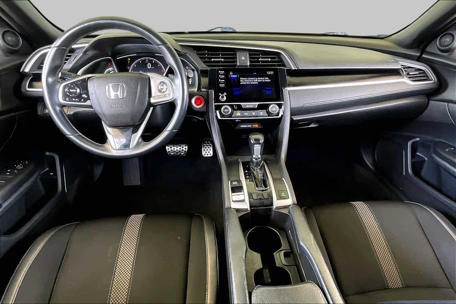 2021 Honda Civic Sedan Sport Lunar Silver Metallic at Auto Boutique Texas