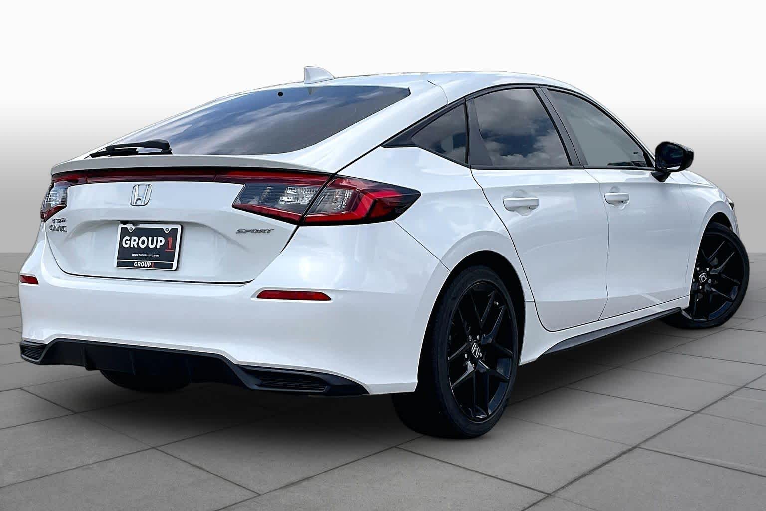 2023 Honda Civic Sport Platinum White Pearl at Lexus Southwest Houston