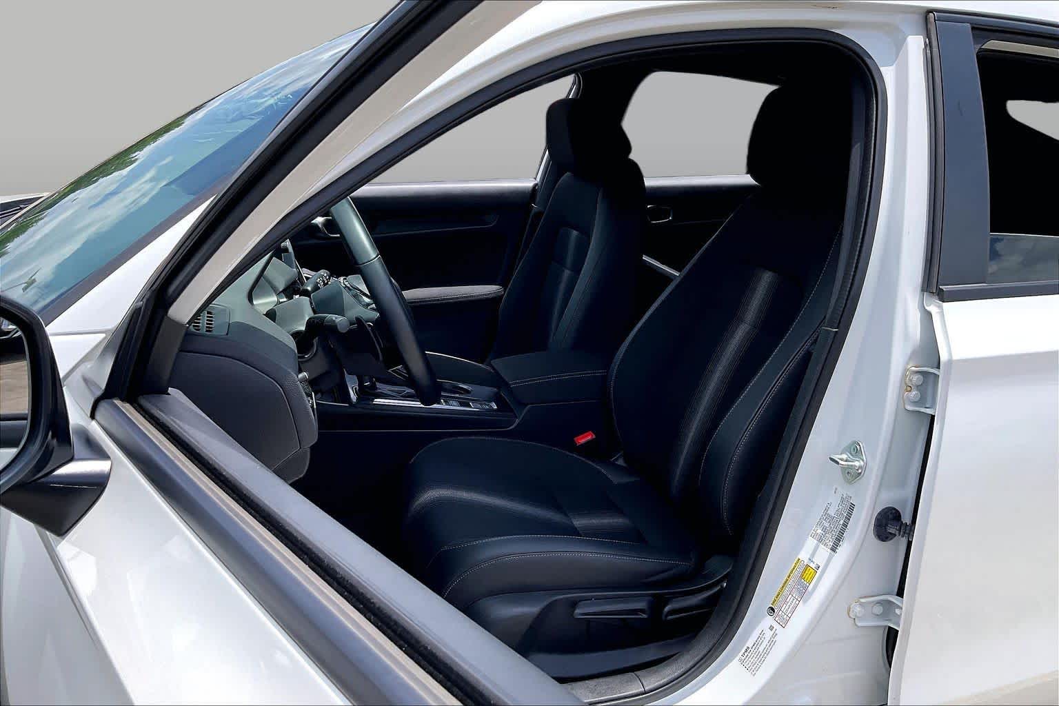 2023 Honda Civic Sport Platinum White Pearl at Lexus Southwest Houston