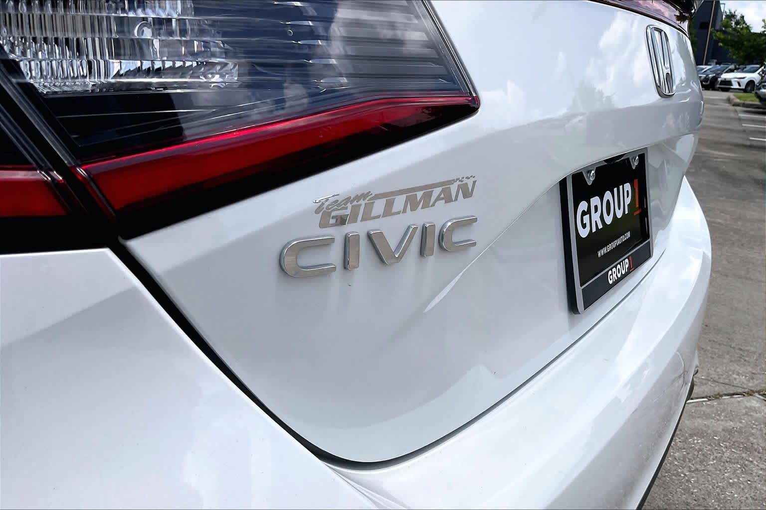 2023 Honda Civic Sport Platinum White Pearl at Lexus Southwest Houston