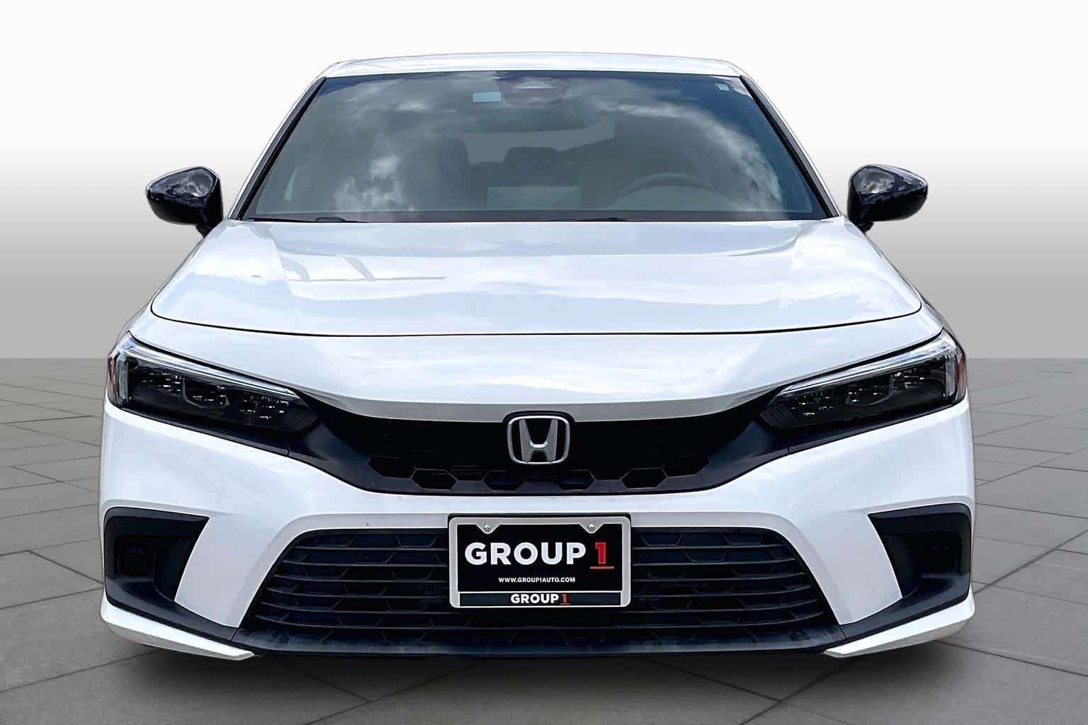 2023 Honda Civic Sport Platinum White Pearl at Lexus Southwest Houston
