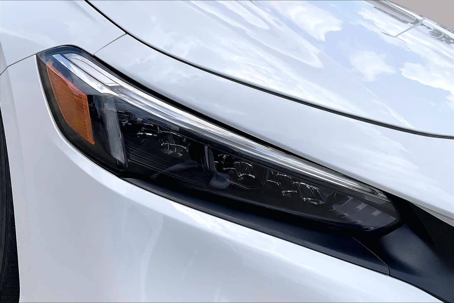 2023 Honda Civic Sport Platinum White Pearl at Lexus Southwest Houston