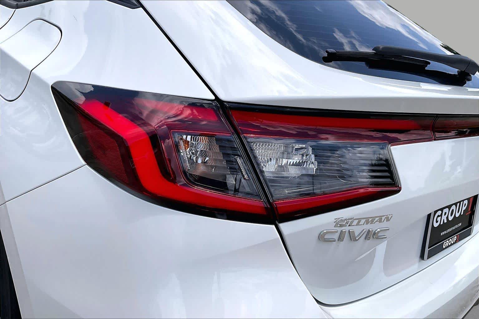 2023 Honda Civic Sport Platinum White Pearl at Lexus Southwest Houston