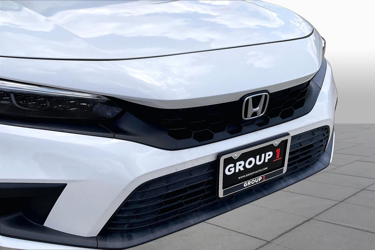 2023 Honda Civic Sport Platinum White Pearl at Lexus Southwest Houston