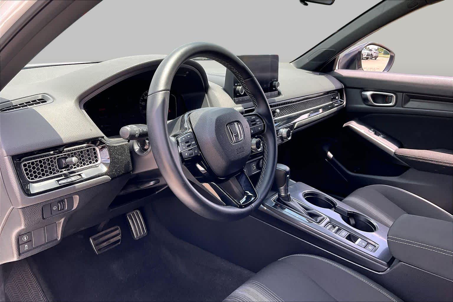 2023 Honda Civic Sport Platinum White Pearl at Lexus Southwest Houston