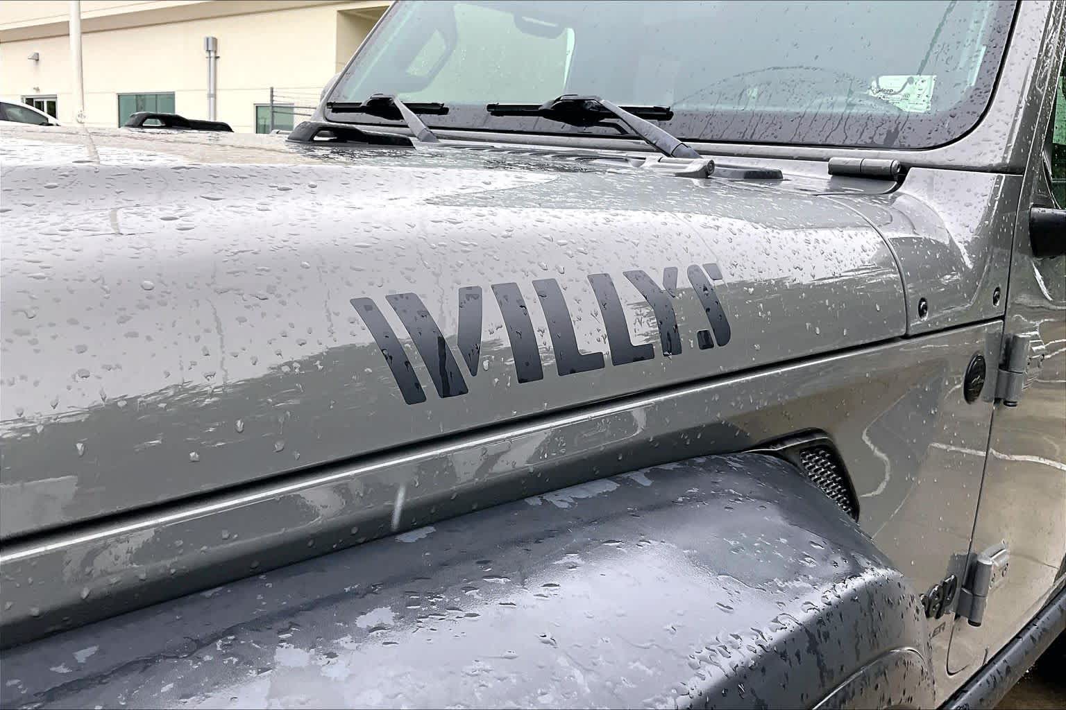 2021 Jeep Wrangler Willys Sting-Gray Clearcoat at Lexus of Clear Lake