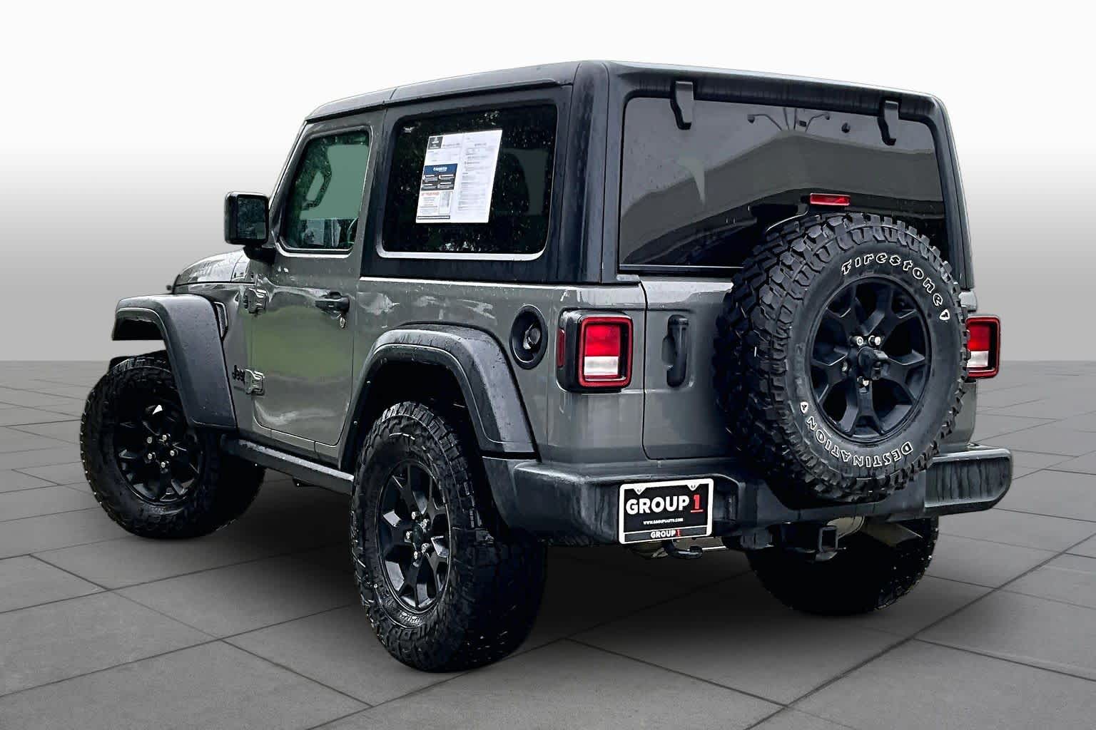 2021 Jeep Wrangler Willys Sting-Gray Clearcoat at Lexus of Clear Lake