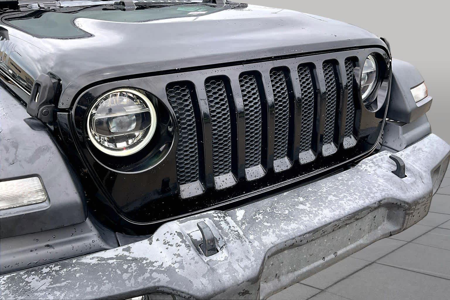 2020 Jeep Wrangler Unlimited Willys Black Clearcoat at Sterling McCall Nissan