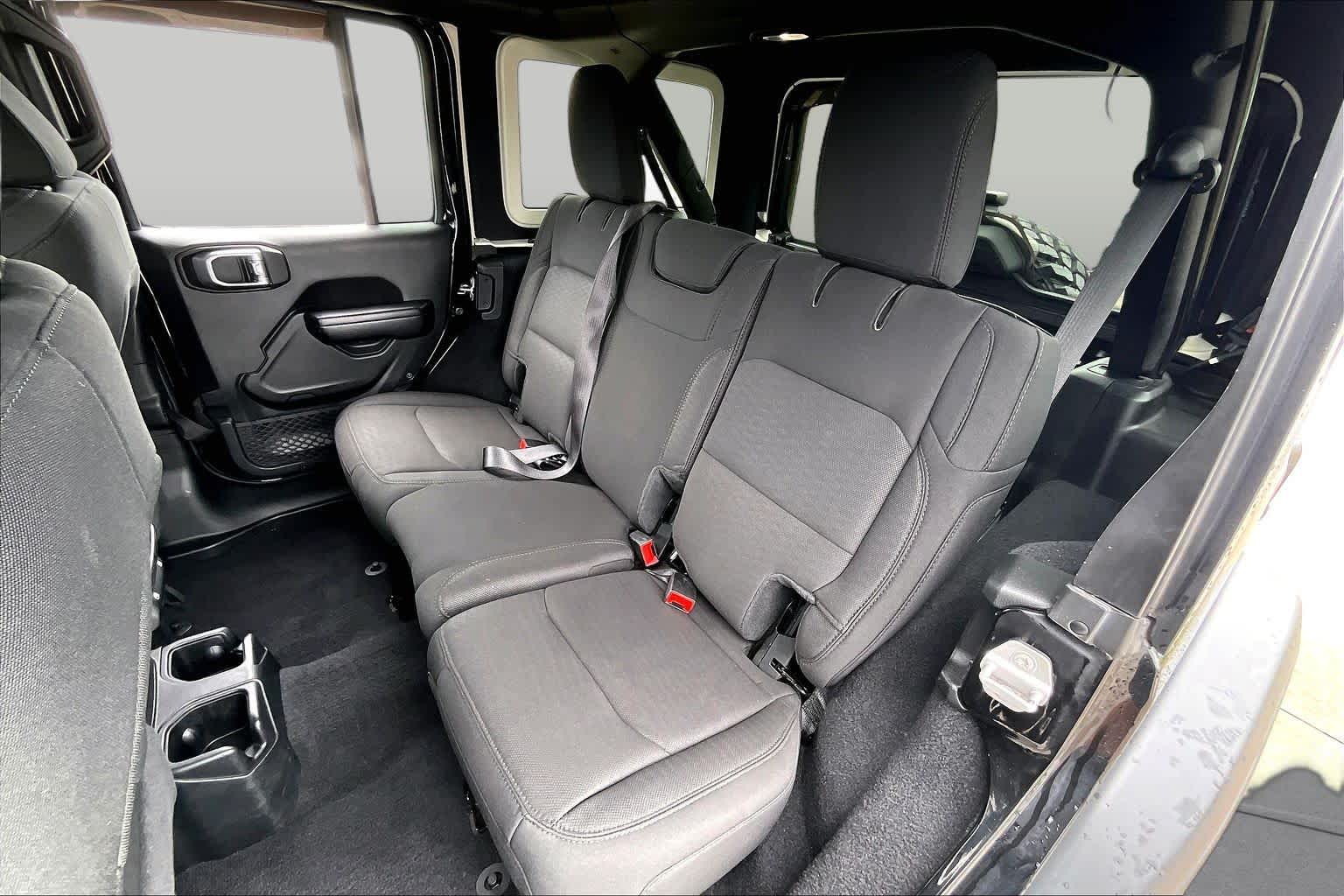 2020 Jeep Wrangler Unlimited Willys Black Clearcoat at Sterling McCall Nissan