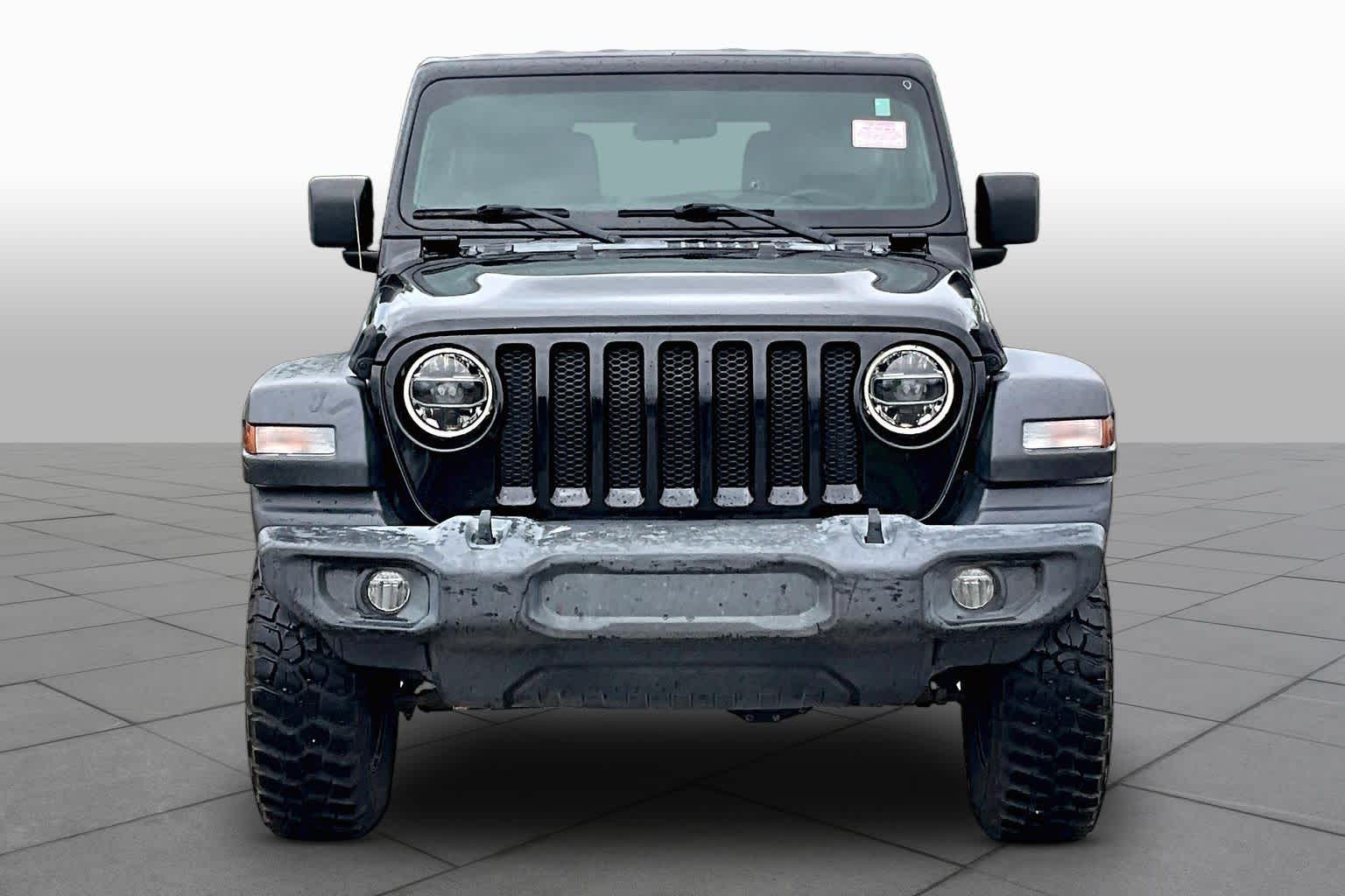 2020 Jeep Wrangler Unlimited Willys Black Clearcoat at Sterling McCall Nissan