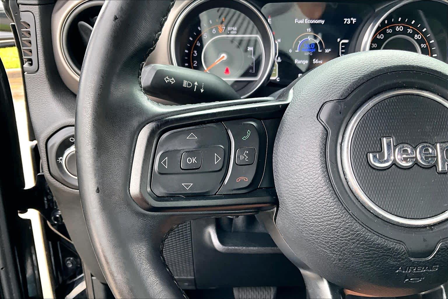 2020 Jeep Wrangler Unlimited Willys Black Clearcoat at Sterling McCall Nissan