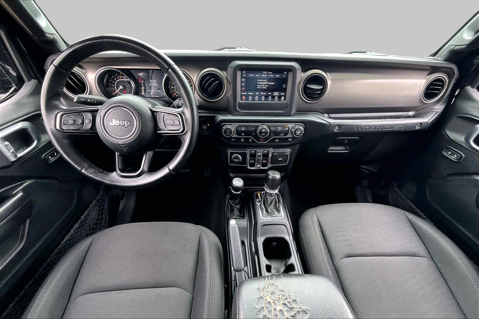 2020 Jeep Wrangler Unlimited Willys Black Clearcoat at Sterling McCall Nissan