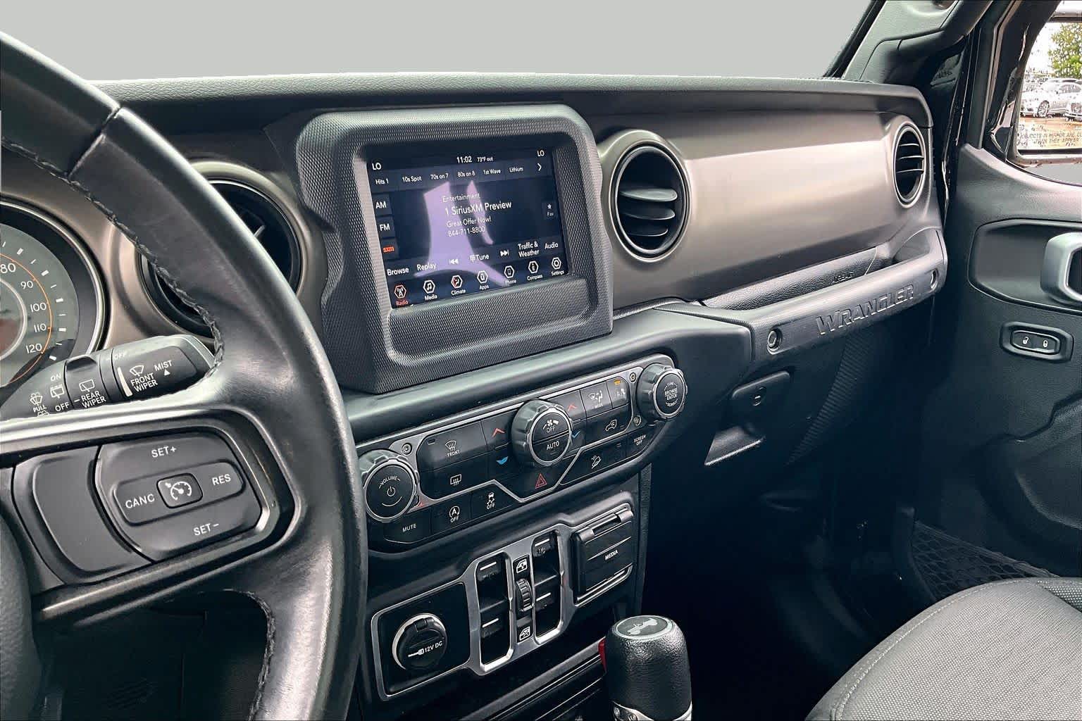 2020 Jeep Wrangler Unlimited Willys Black Clearcoat at Sterling McCall Nissan