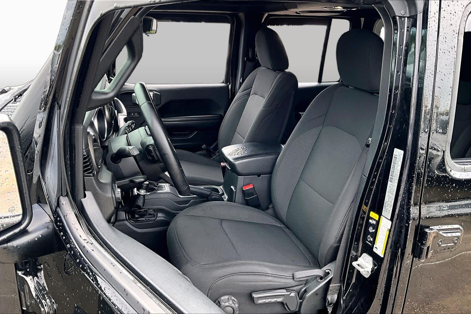 2020 Jeep Wrangler Unlimited Willys Black Clearcoat at Sterling McCall Nissan