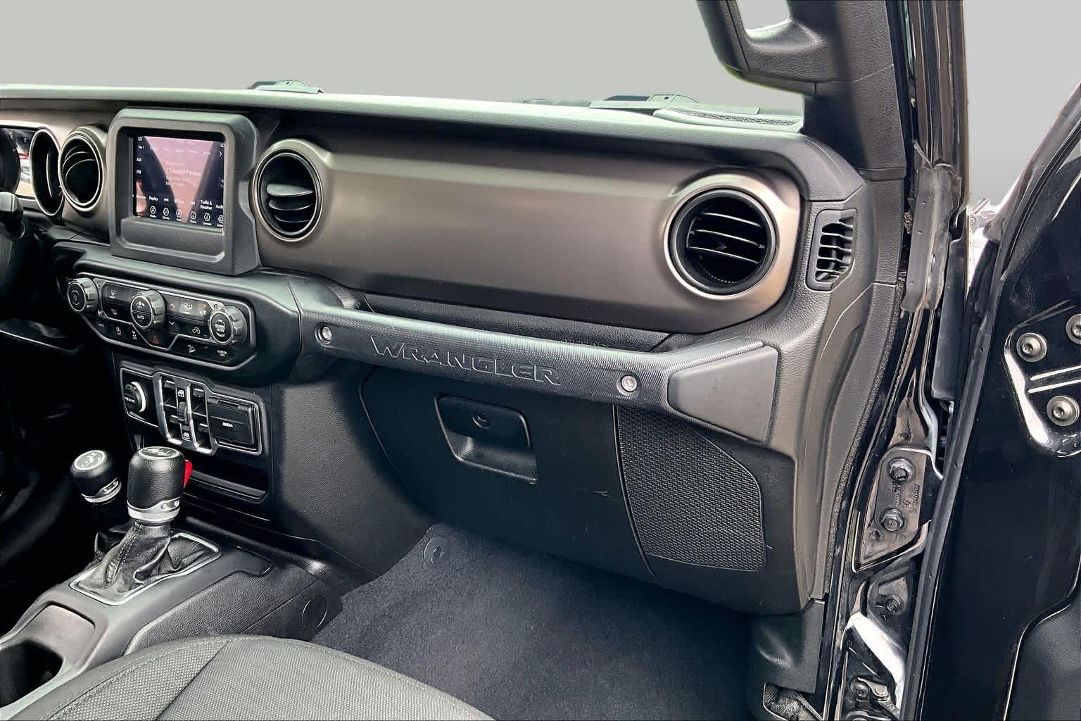2020 Jeep Wrangler Unlimited Willys Black Clearcoat at Sterling McCall Nissan