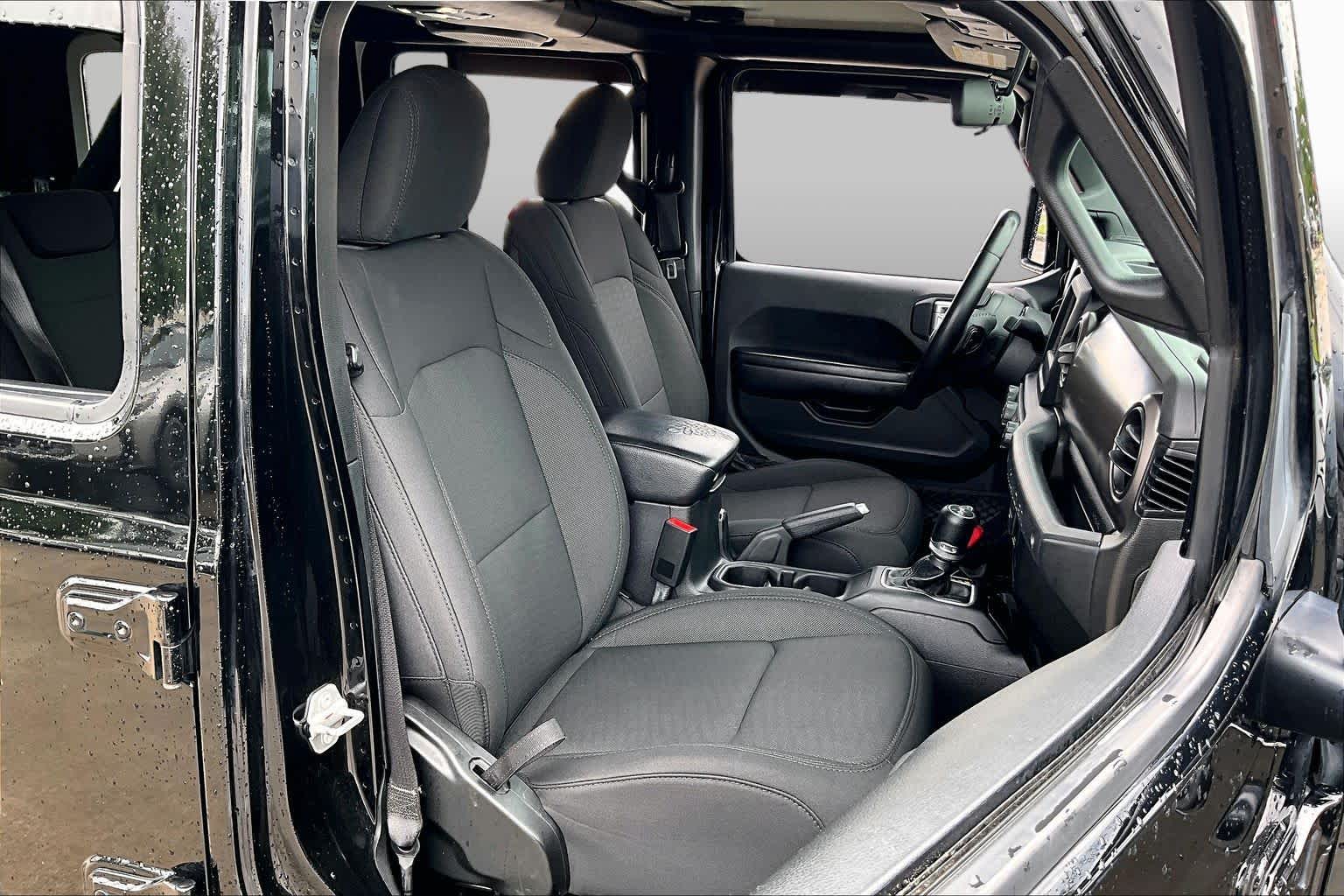 2020 Jeep Wrangler Unlimited Willys Black Clearcoat at Sterling McCall Nissan
