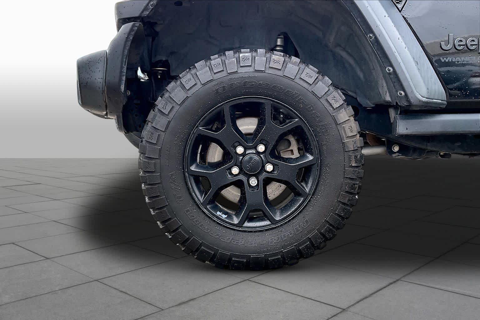 2020 Jeep Wrangler Unlimited Willys Black Clearcoat at Sterling McCall Nissan