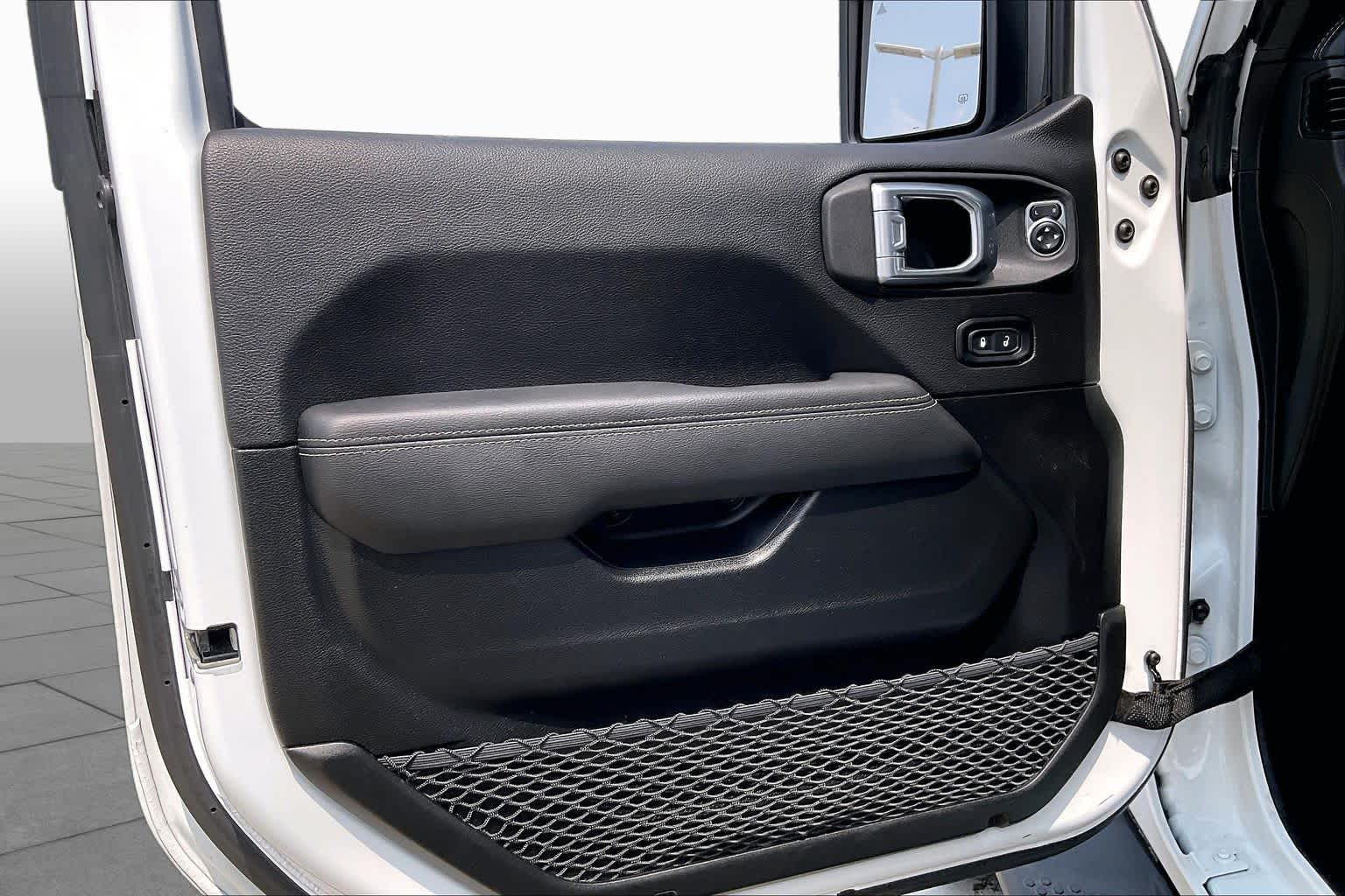 2021 Jeep Wrangler Unlimited Sahara Bright White Clearcoat at EAG Ford Navasota