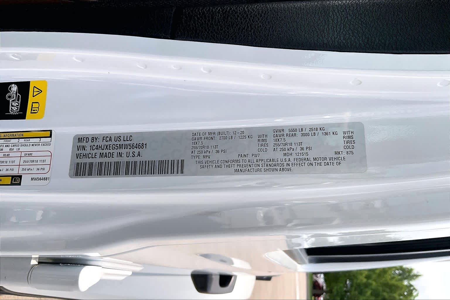 2021 Jeep Wrangler Unlimited Sahara Bright White Clearcoat at EAG Ford Navasota