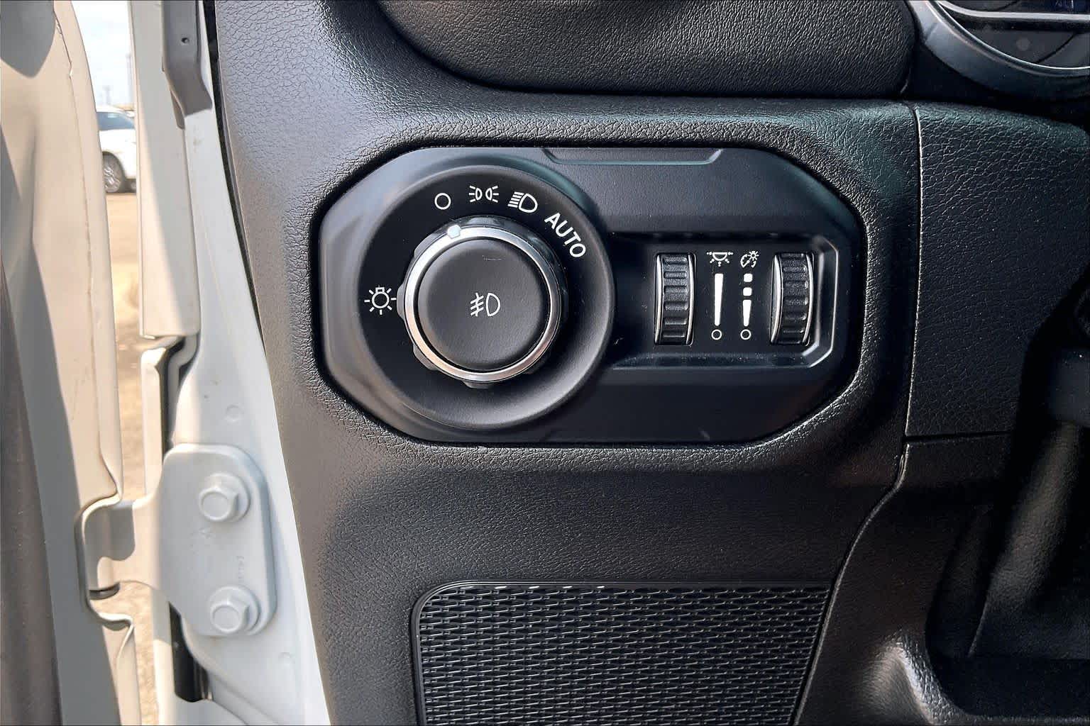 2021 Jeep Wrangler Unlimited Sahara Bright White Clearcoat at EAG Ford Navasota