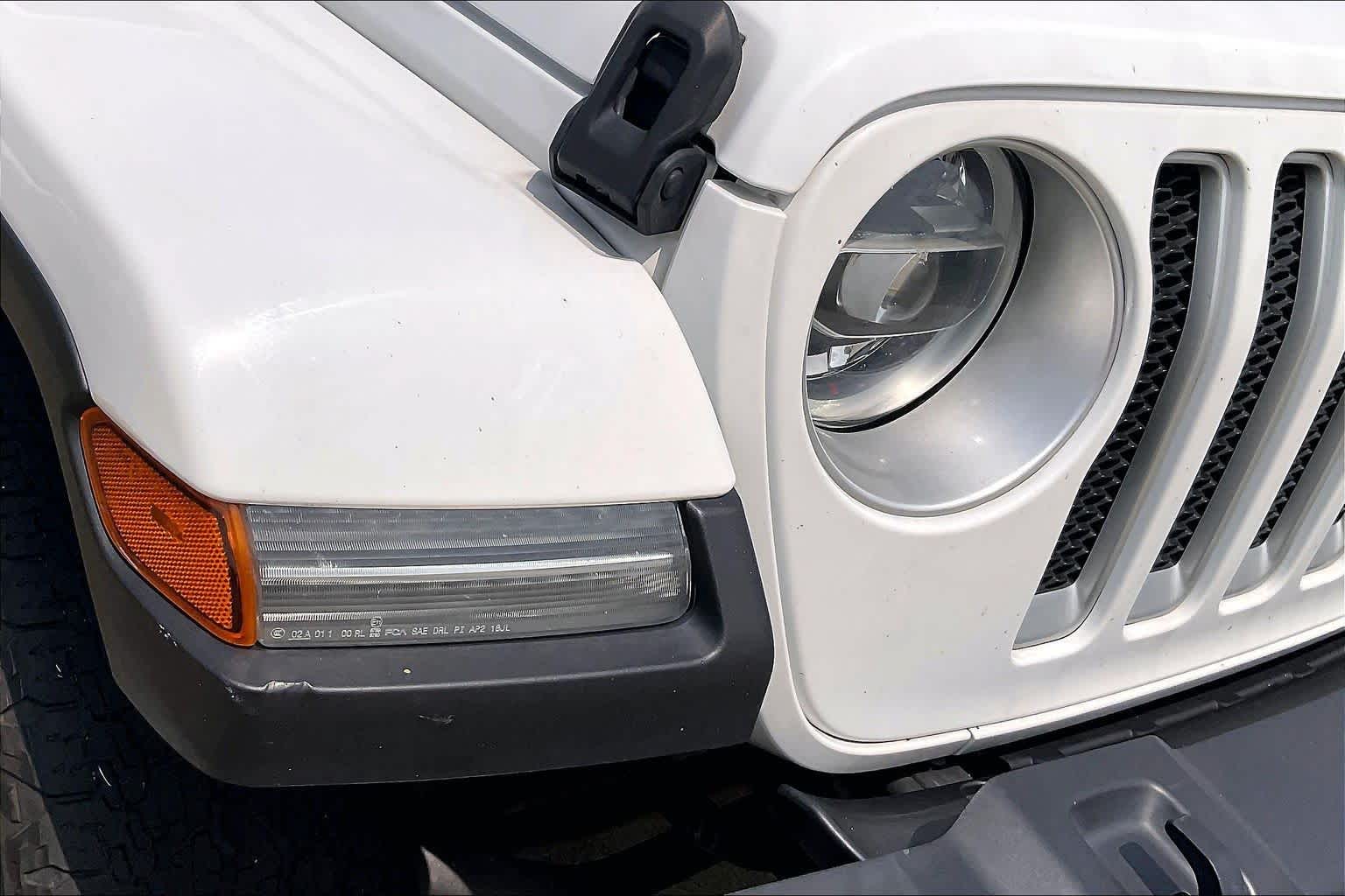 2021 Jeep Wrangler Unlimited Sahara Bright White Clearcoat at EAG Ford Navasota