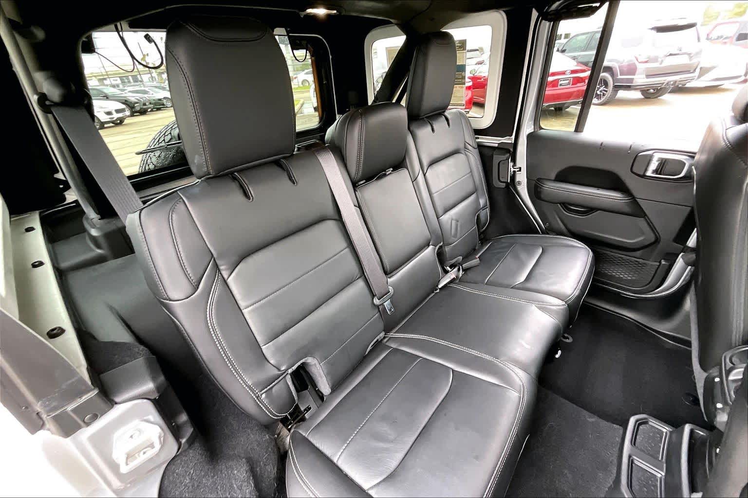 2021 Jeep Wrangler Unlimited Sahara Billet Silver Metallic Clearcoat at Sterling McCall Acura