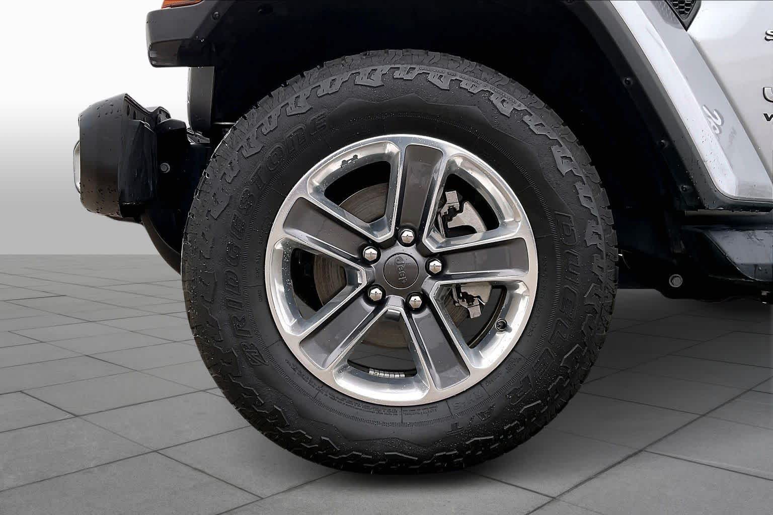 2021 Jeep Wrangler Unlimited Sahara Billet Silver Metallic Clearcoat at Sterling McCall Acura